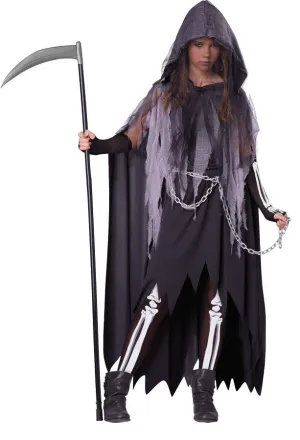 Miss Reaper Tween Large 10-12 Child Girls Costume