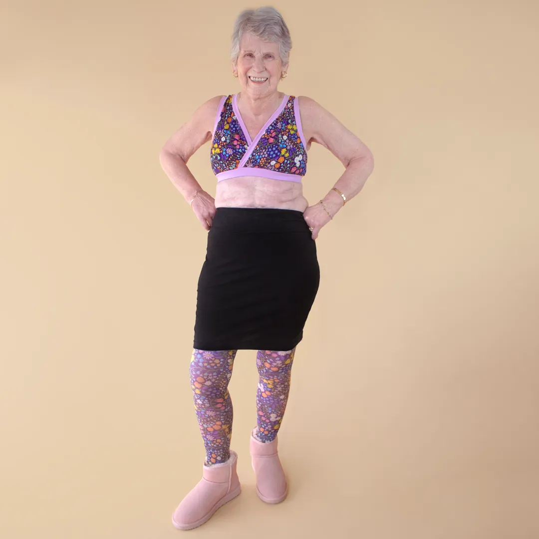 Molke X Better Tights: 50 Denier Printed Tights - Wildflowers