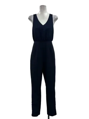 Navy Blue Two Tone Jumper LB