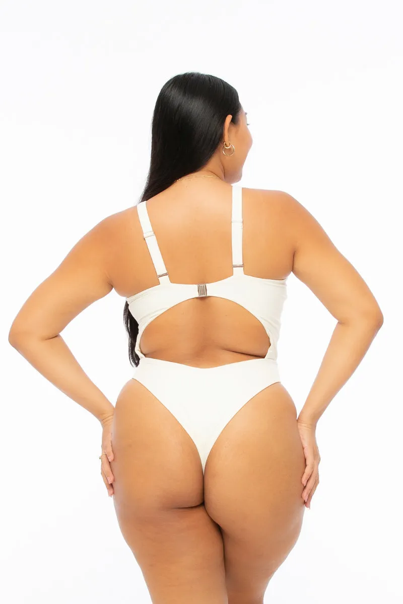 Nona Perkasa Luna Bodysuit - Ivory