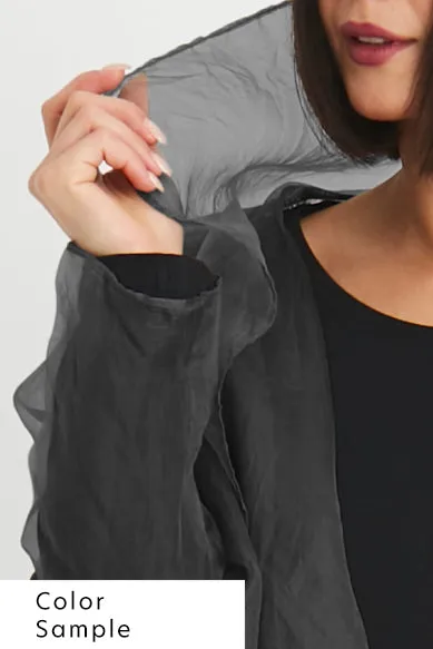 Organza Drawstring Jacket