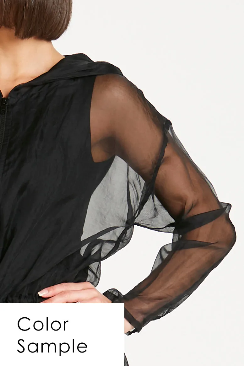 Organza Drawstring Jacket