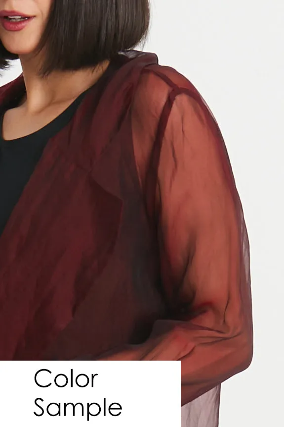 Organza Gathered Jacket