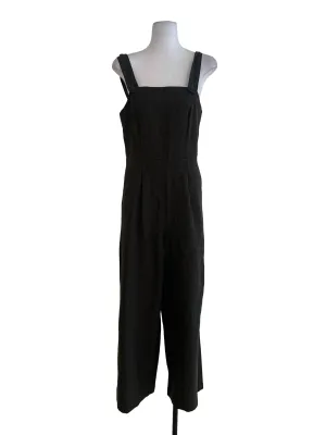 Pine Green Graph Check Jumpsuit