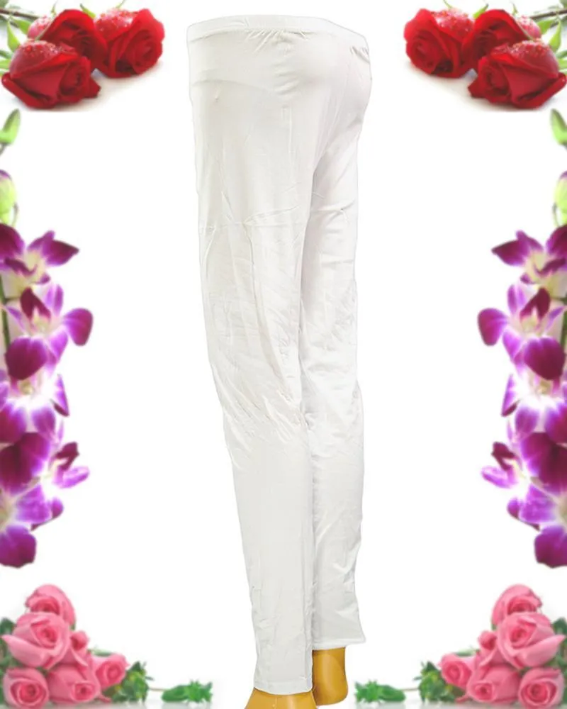 Plain Tights High Quality Fashion for Girls - ELS-8085-White