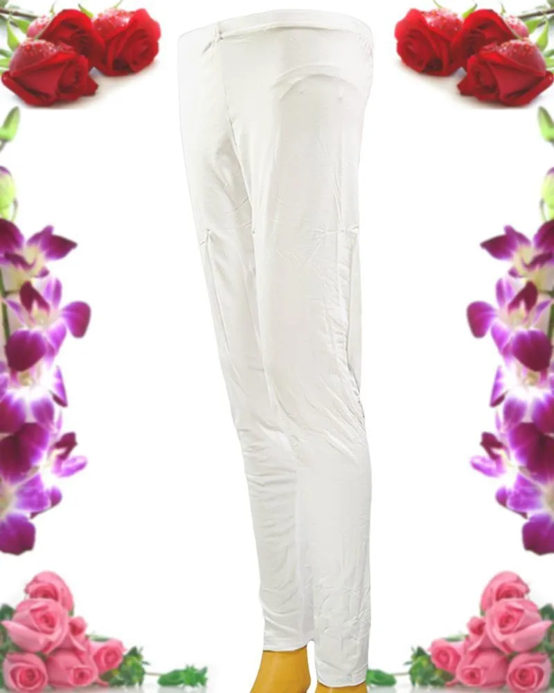 Plain Tights High Quality Fashion for Girls - ELS-8085-White