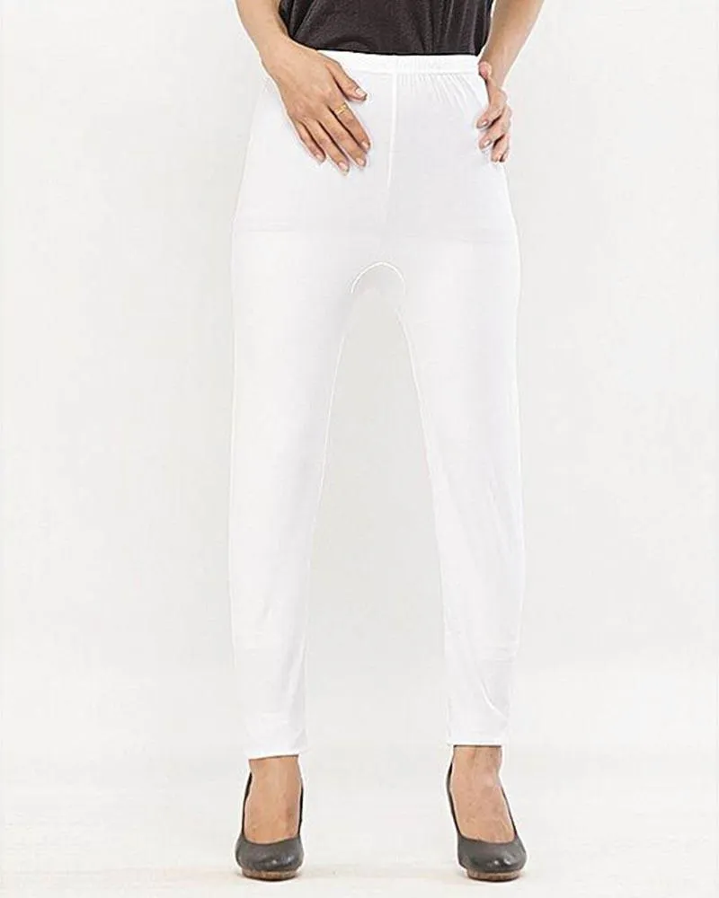 Plain Tights High Quality Fashion for Girls - ELS-8085-White
