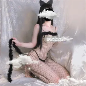 "CAT TAIL MESH" JUMPSUIT D042024