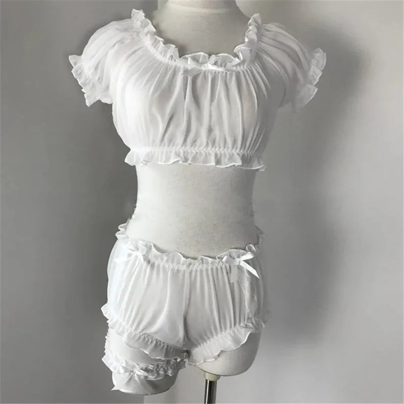 "FLORAL TRANSPARENT MESH SEXY" SUIT N022306
