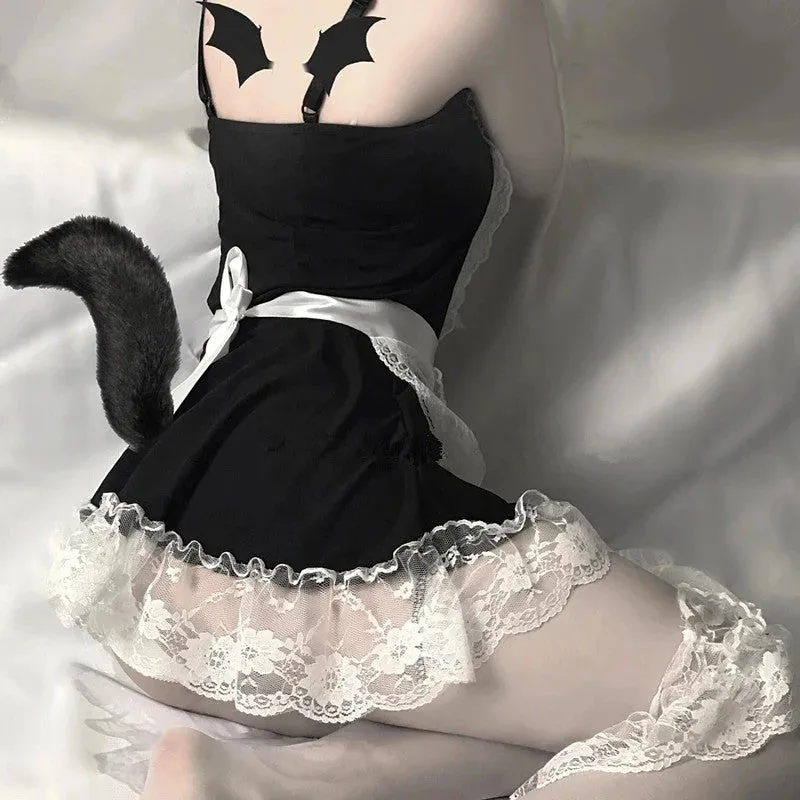"LACE COS MAID" UNDERWEAR SET D042019