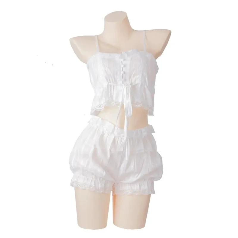 "RETRO LACE SEXY LINGERIE PAJAMAS" SUIT D042042