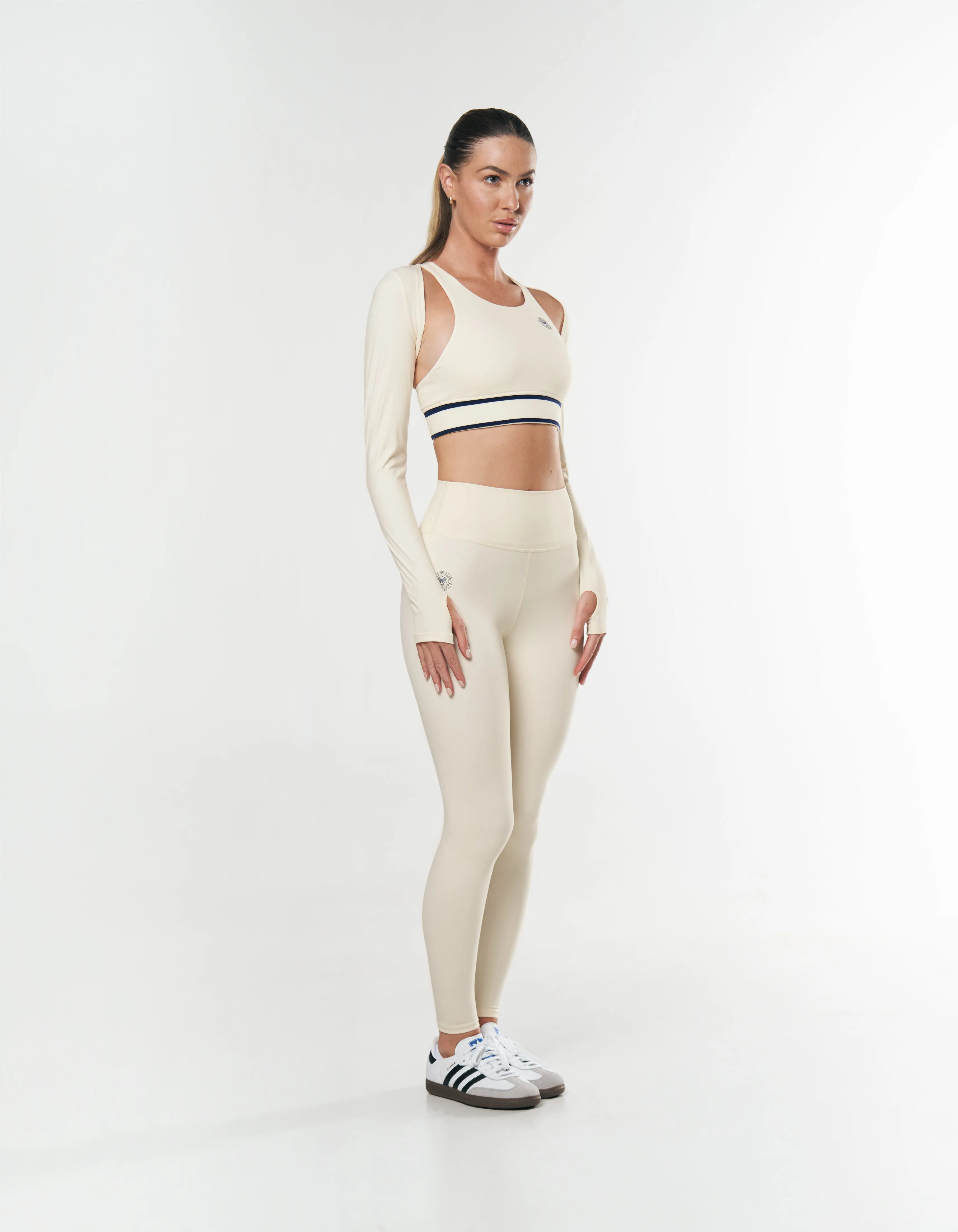Racquet Club Shrug - Cream
