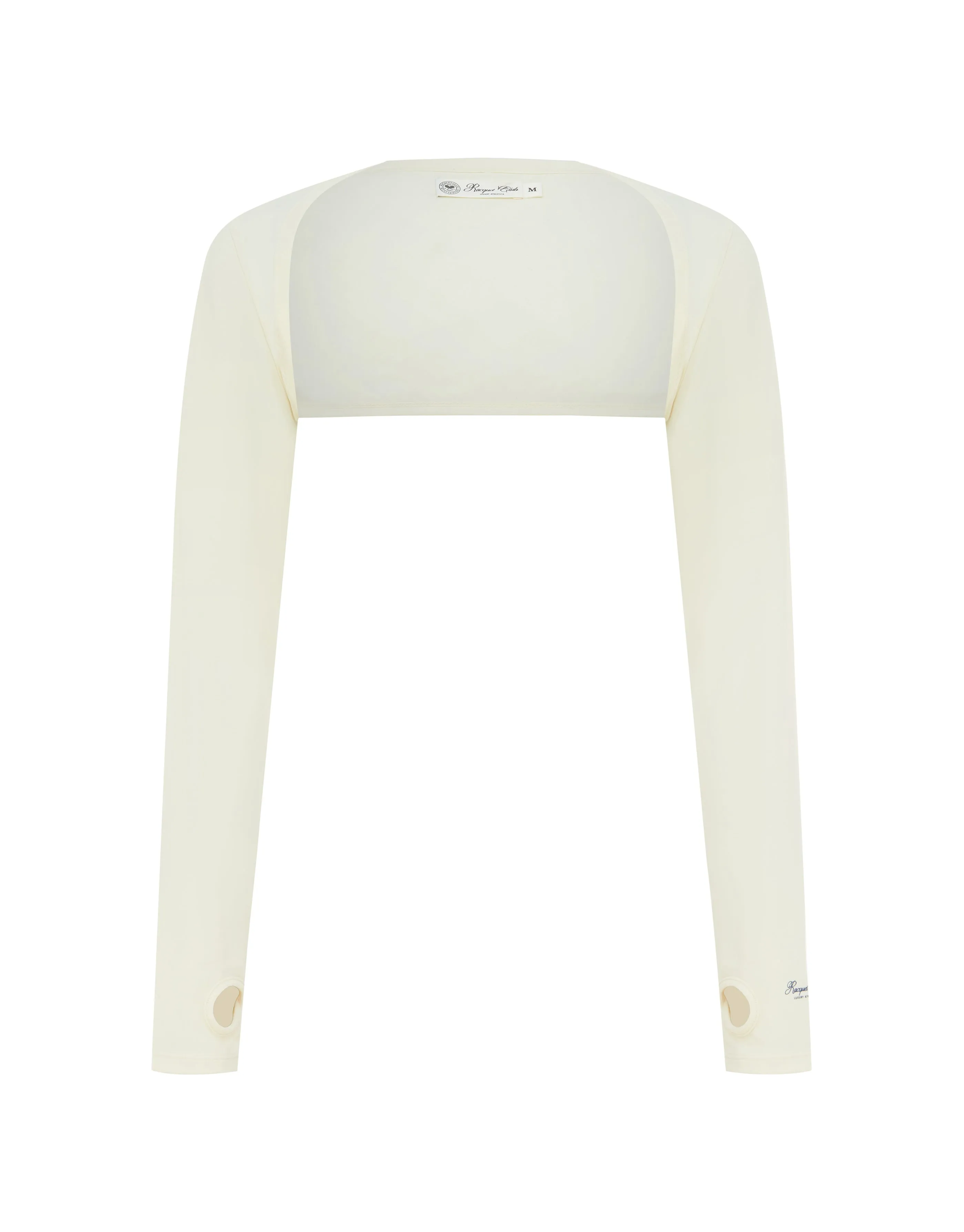 Racquet Club Shrug - Cream
