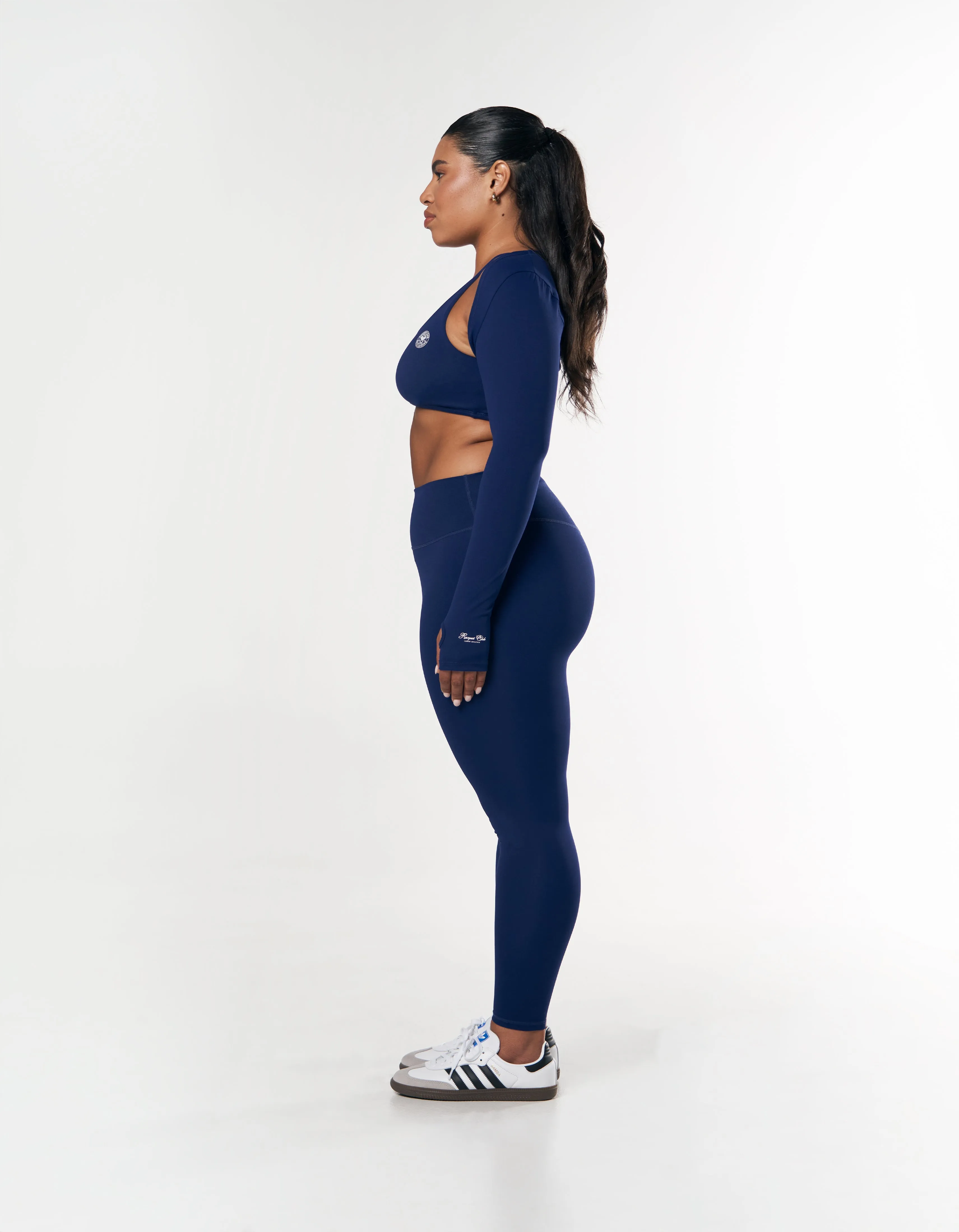 Racquet Club Shrug - Navy