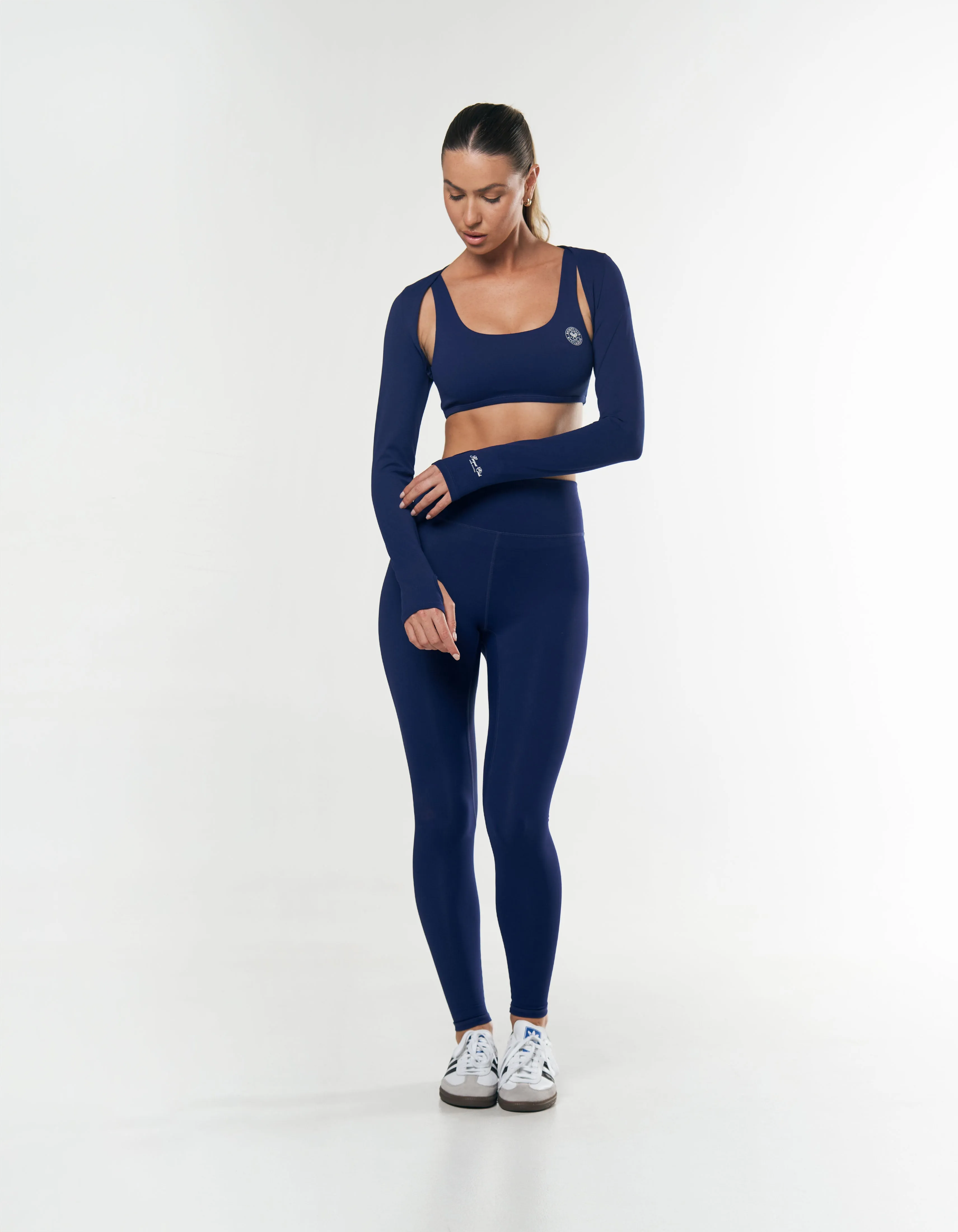 Racquet Club Shrug - Navy