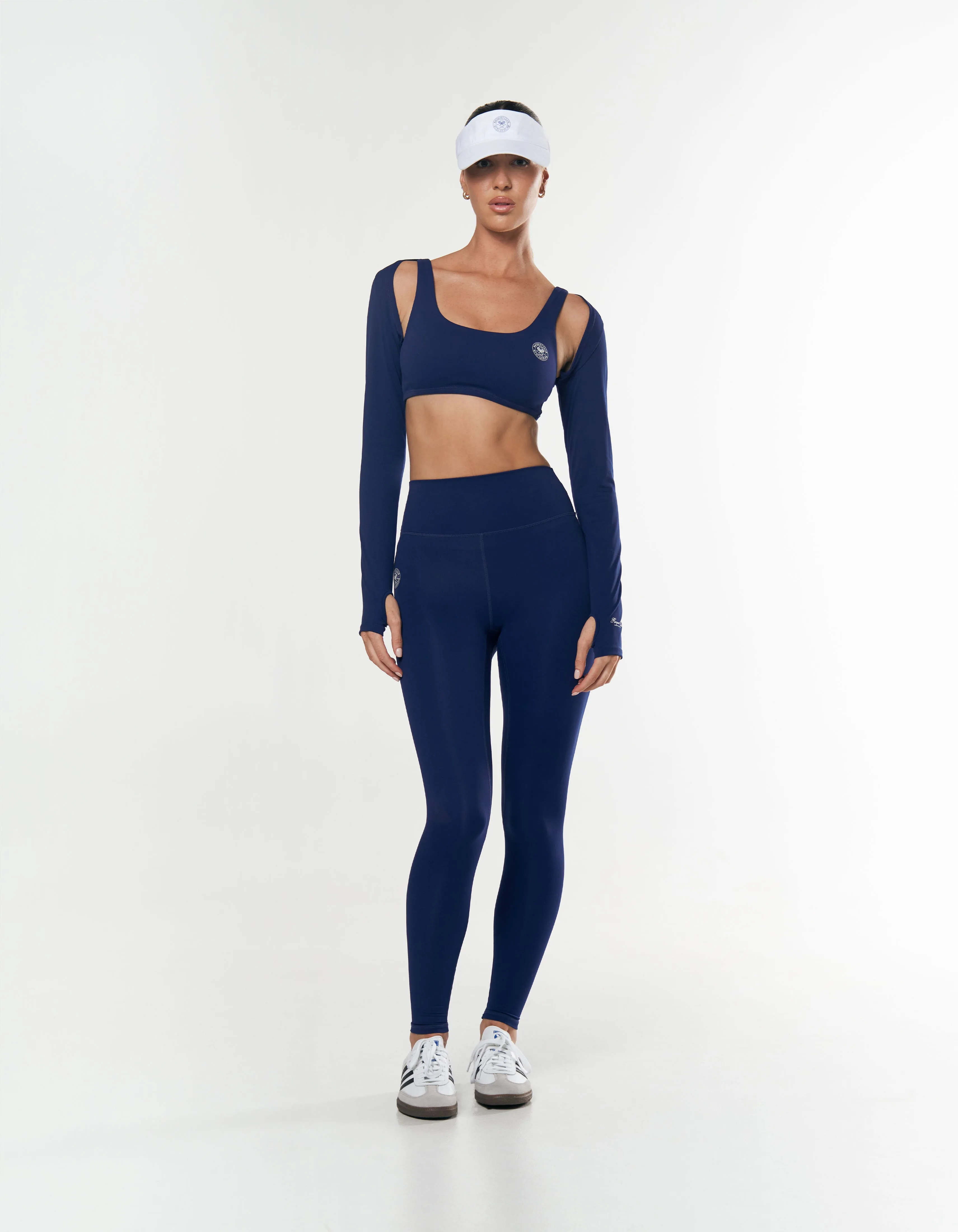 Racquet Club Shrug - Navy