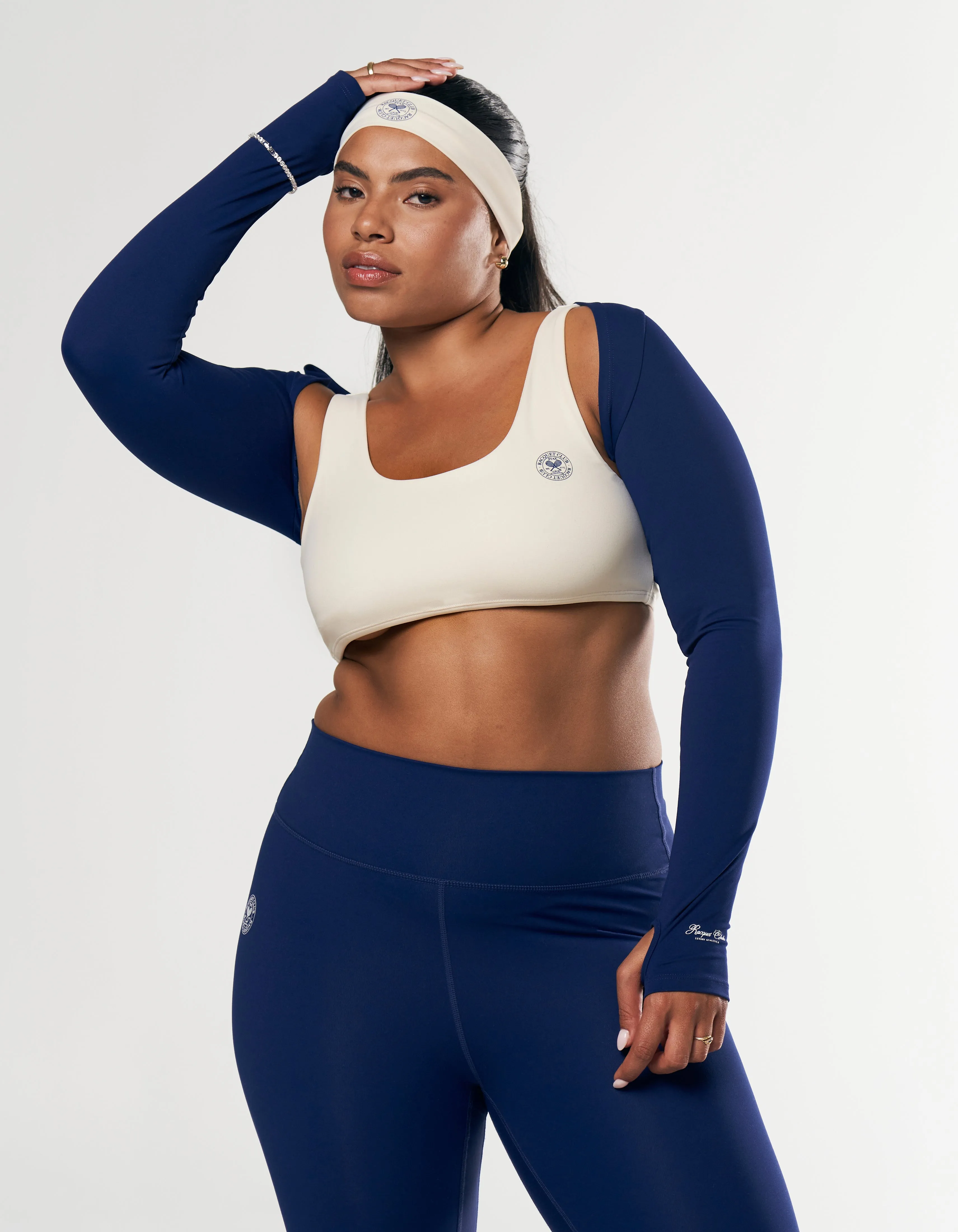 Racquet Club Shrug - Navy
