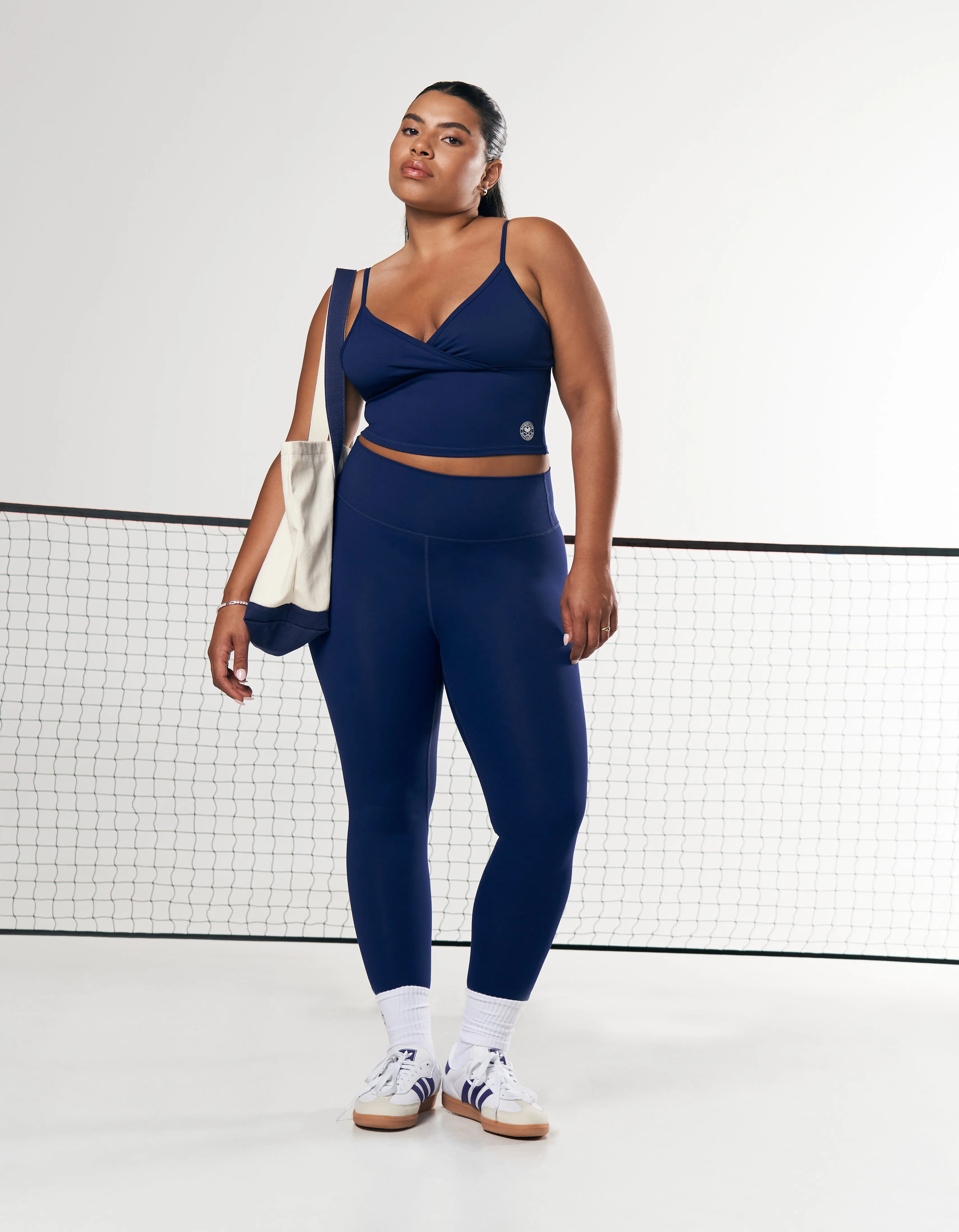 Racquet Club V Tank - Navy
