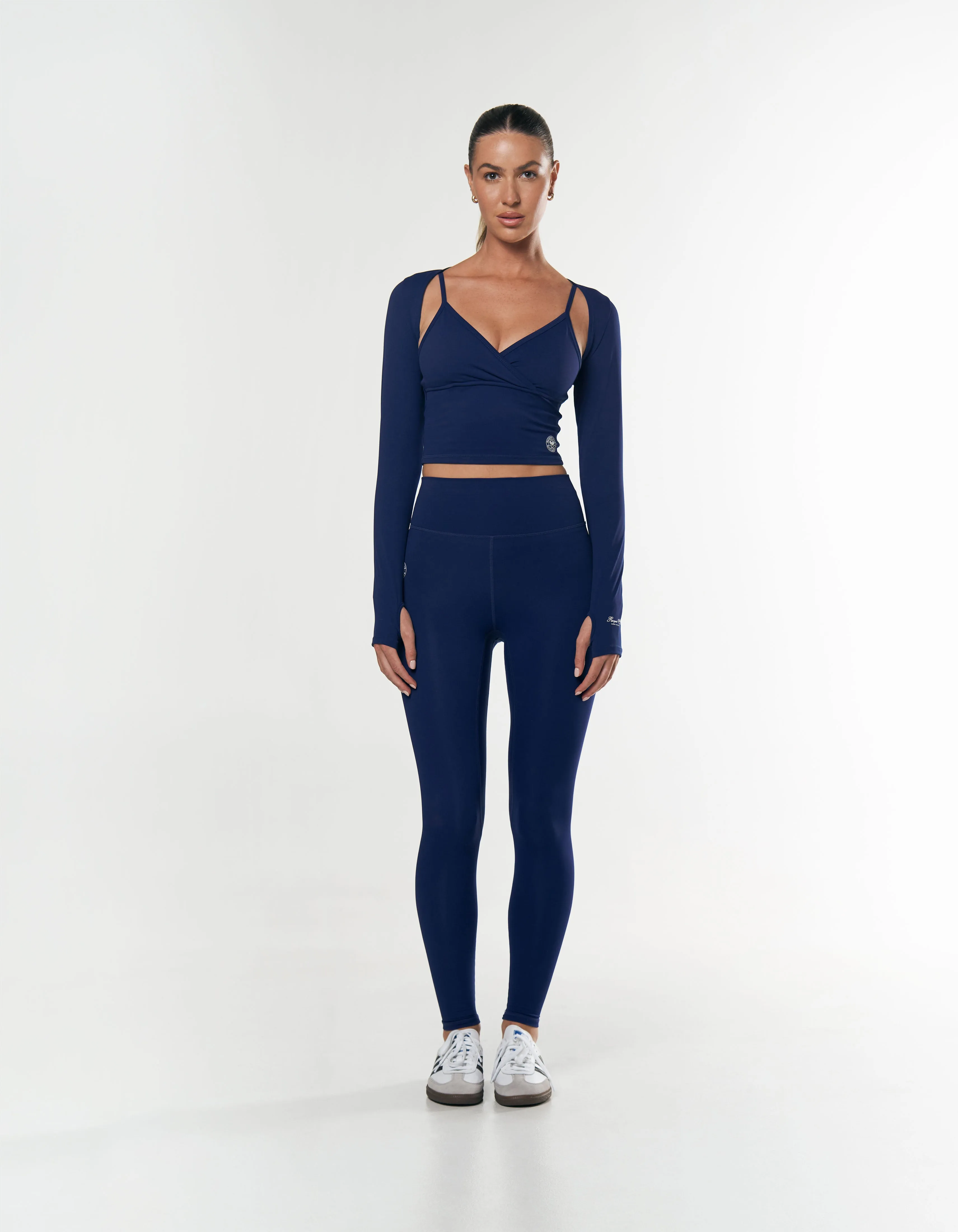Racquet Club V Tank - Navy