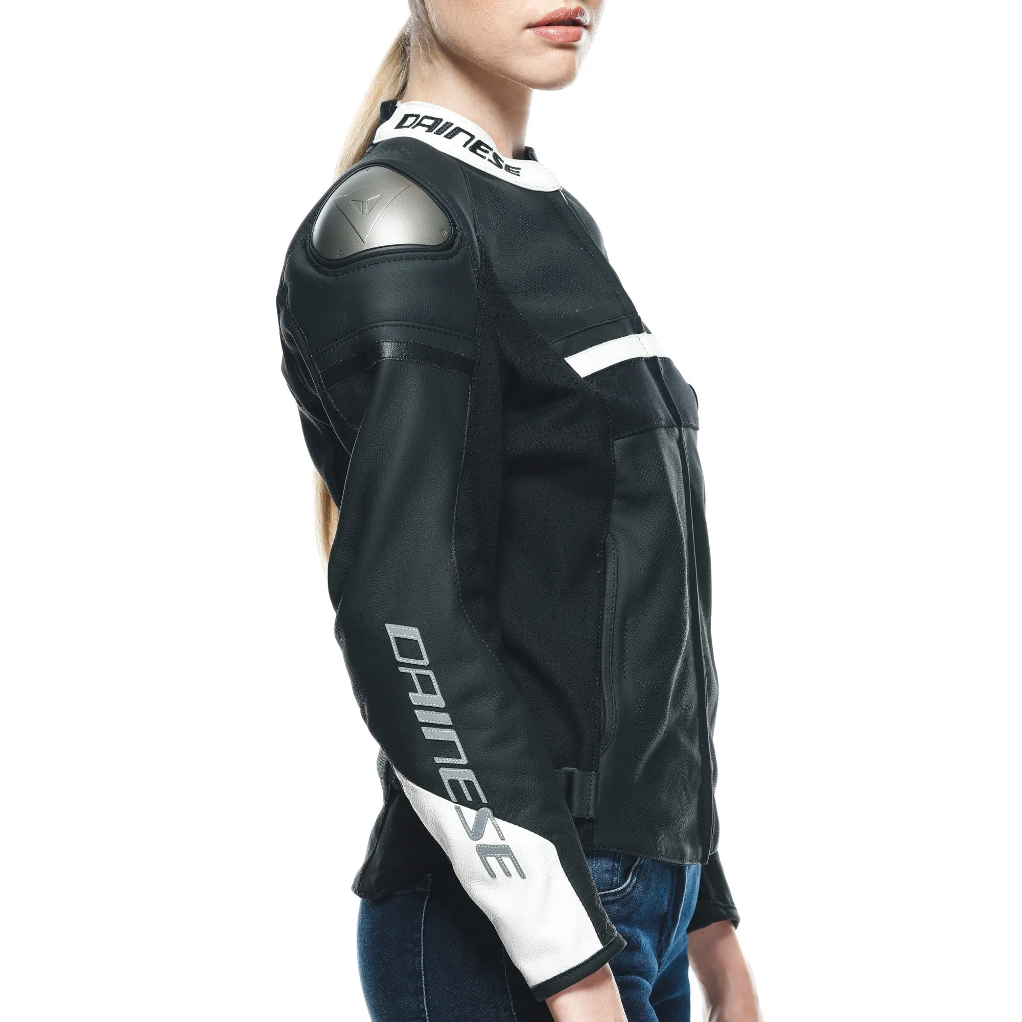 Rapida Lady Perforated Leather Jacket