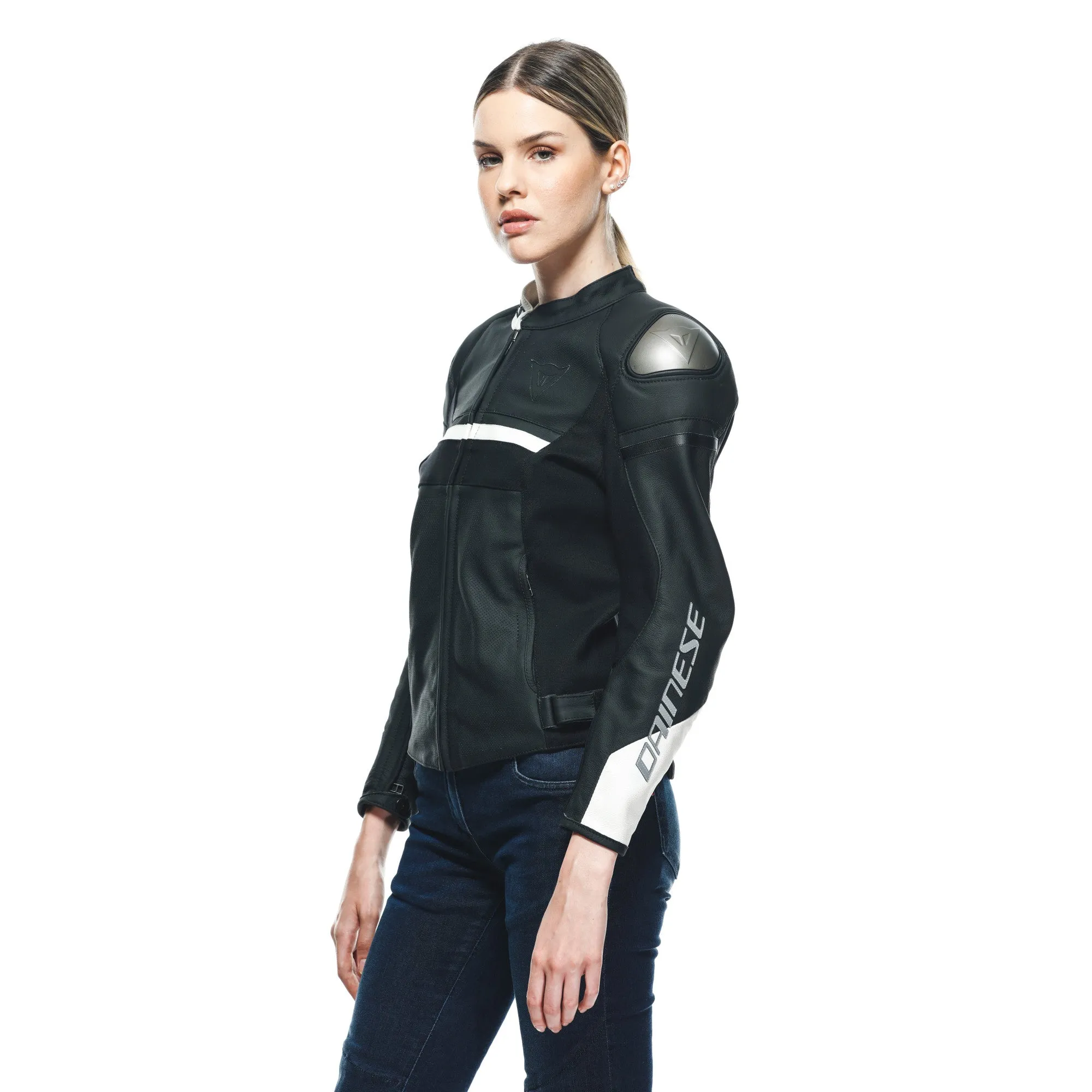 Rapida Lady Perforated Leather Jacket