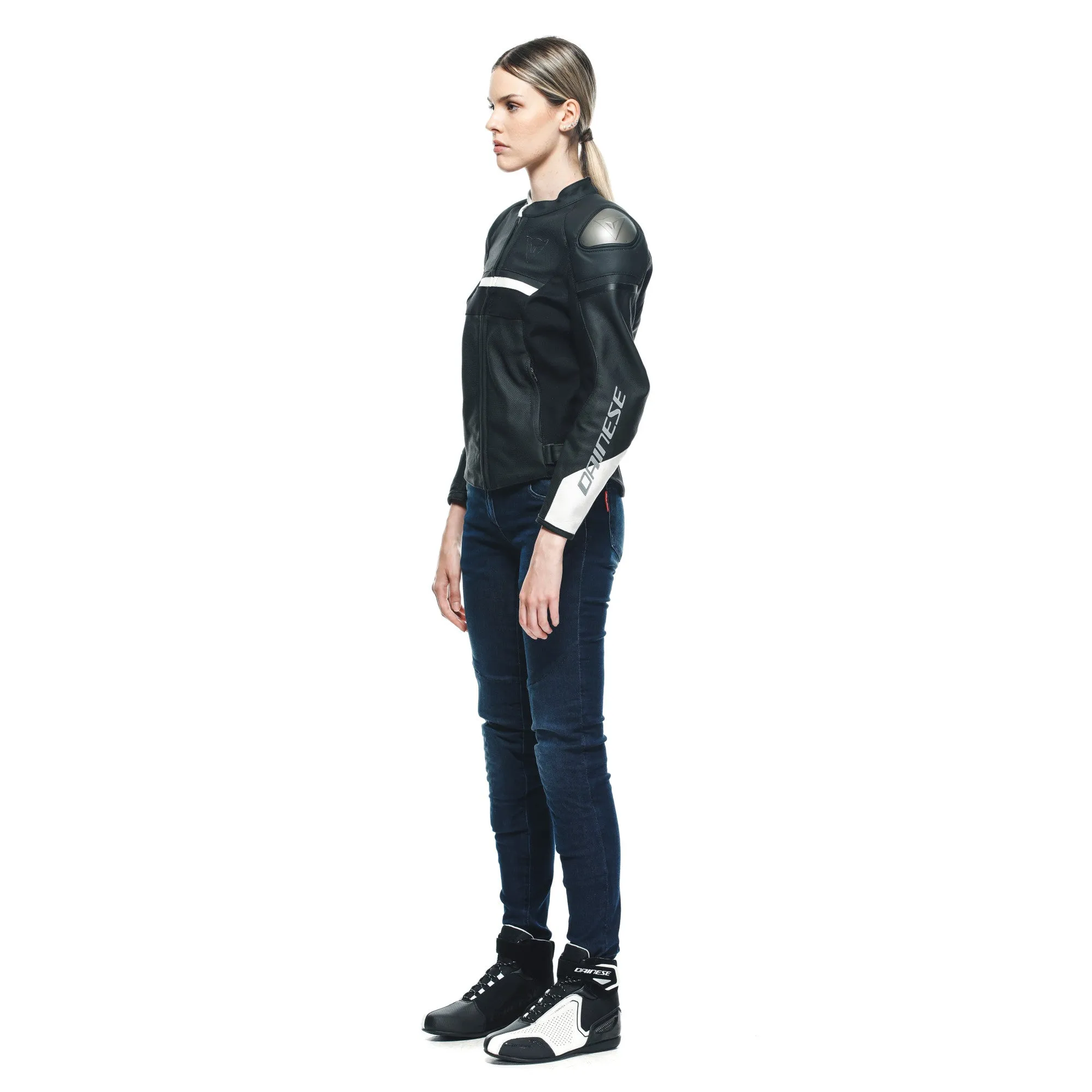 Rapida Lady Perforated Leather Jacket