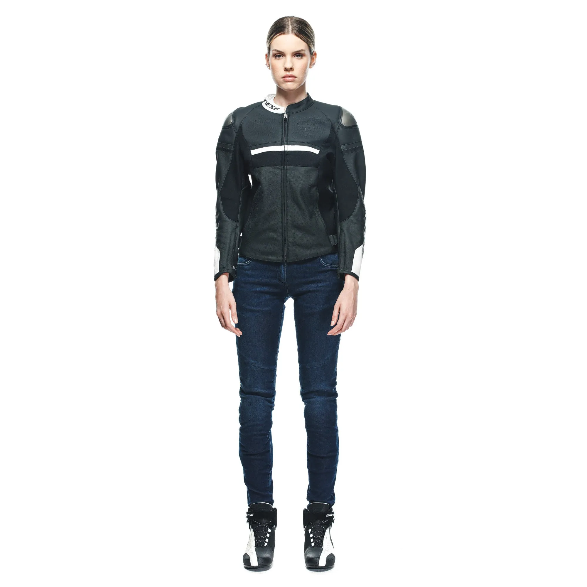 Rapida Lady Perforated Leather Jacket