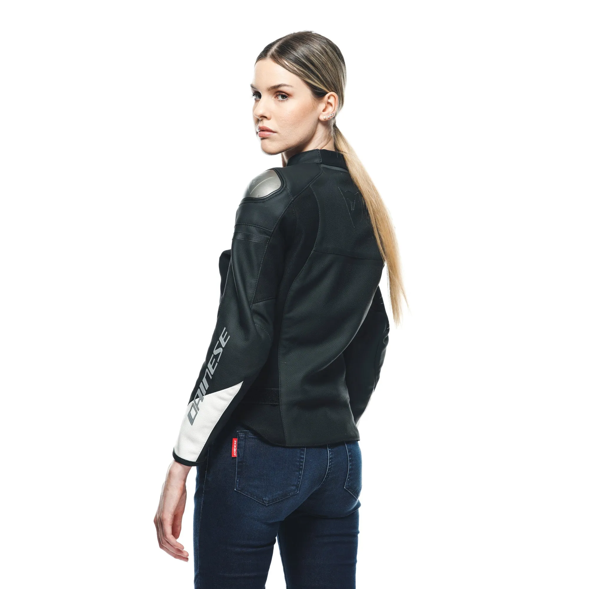 Rapida Lady Perforated Leather Jacket