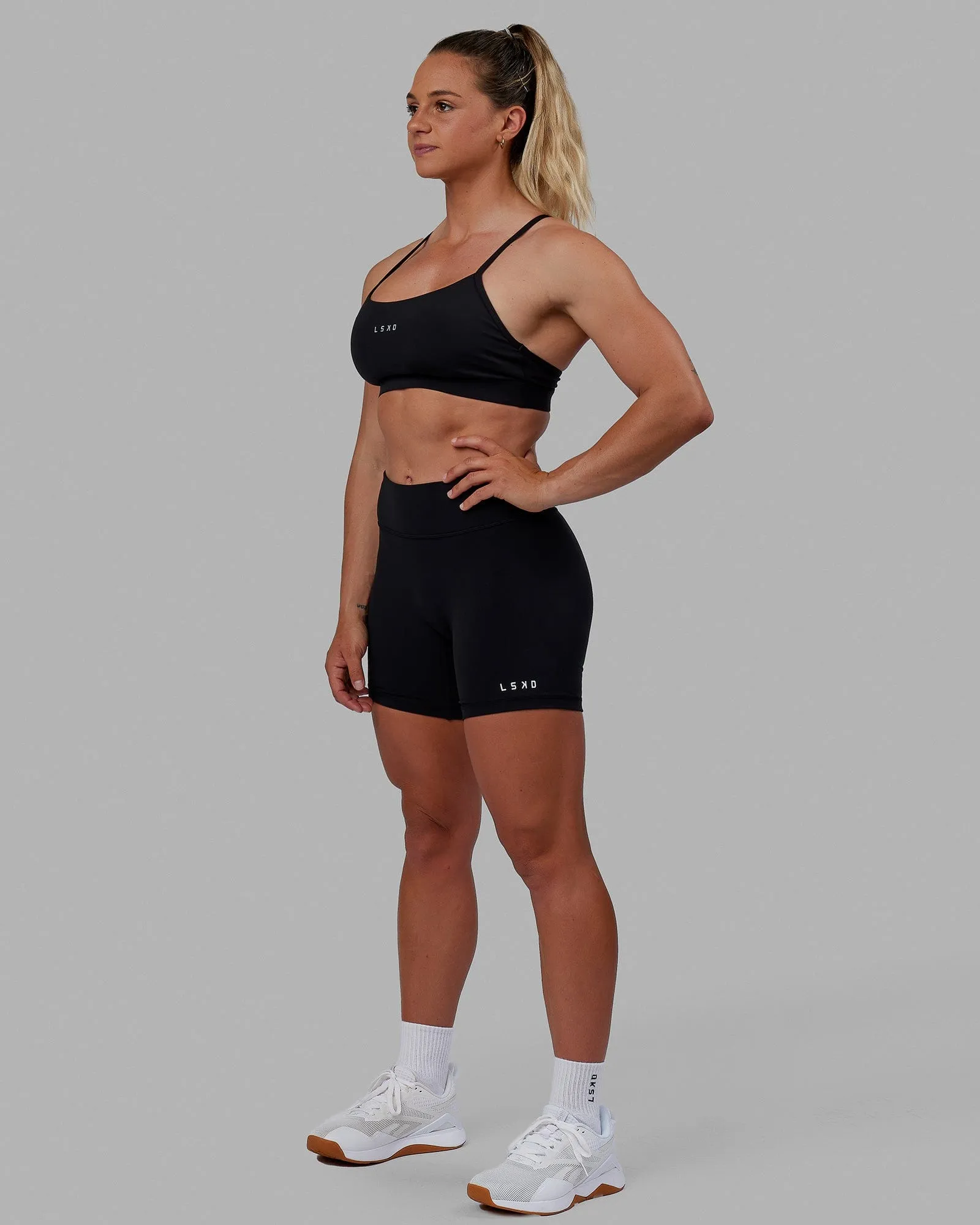 RXD Low Waist Mid Short Tights - Black