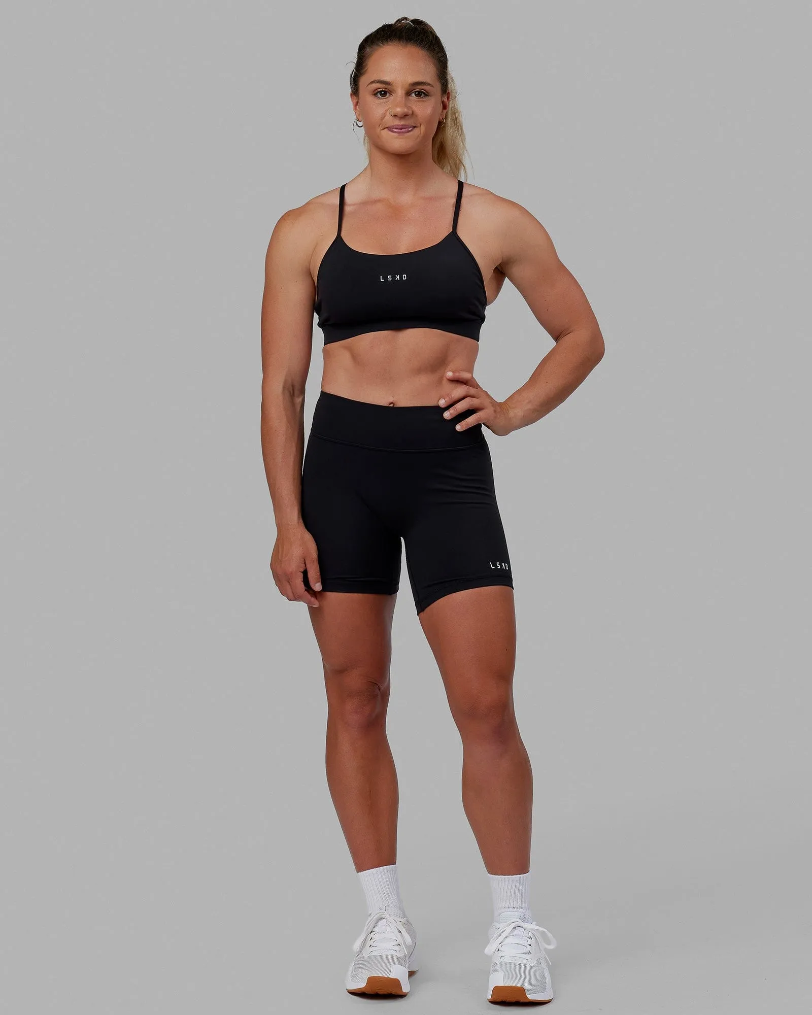RXD Low Waist Mid Short Tights - Black