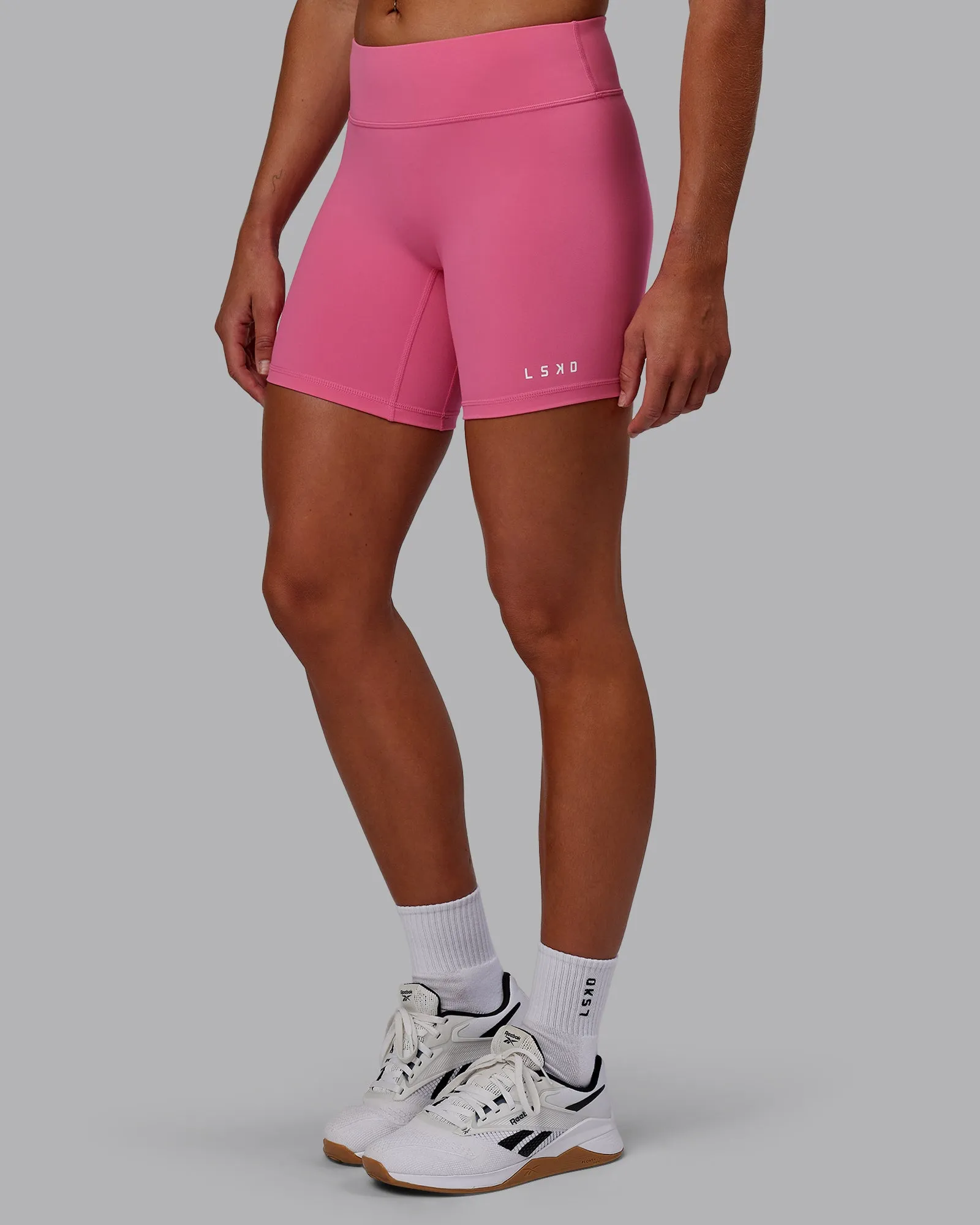 RXD Low Waist Mid Short Tights - Carmine Rose
