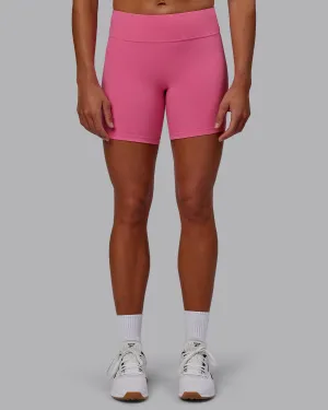 RXD Low Waist Mid Short Tights - Carmine Rose