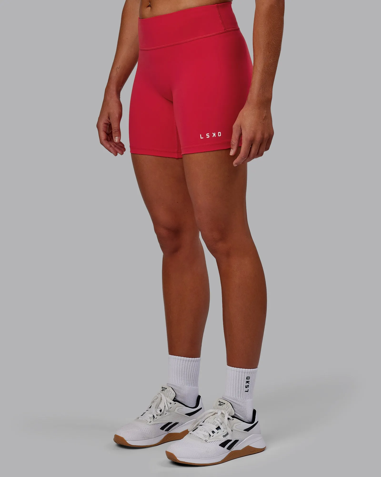 RXD Low Waist Mid Short Tights - Scarlet