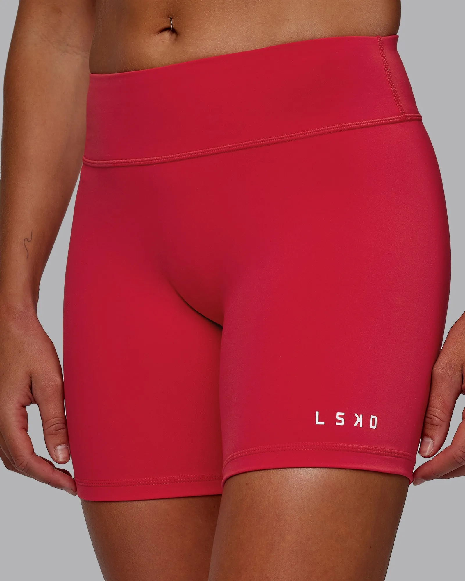 RXD Low Waist Mid Short Tights - Scarlet