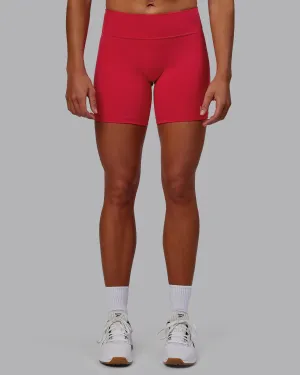 RXD Low Waist Mid Short Tights - Scarlet