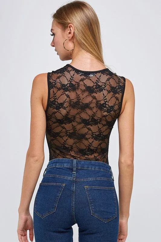 SO FINE LACE BODYSUIT