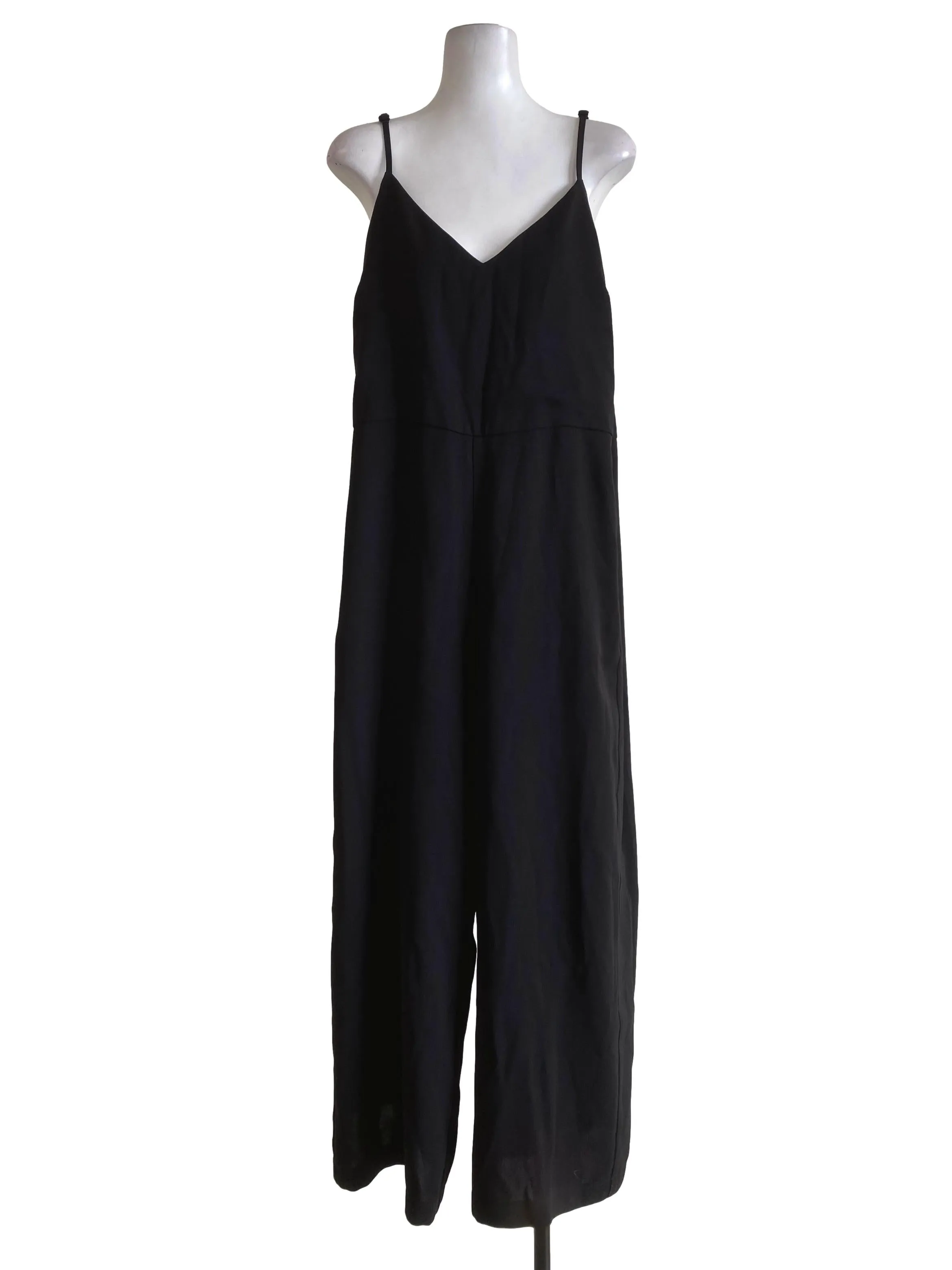 Soot Black Jumpsuits