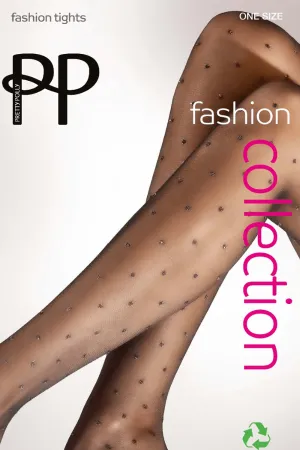Sparkle Spot Pattern Tights