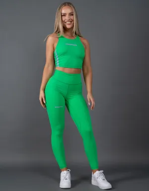 Summer 22 Full Length Tights - Green