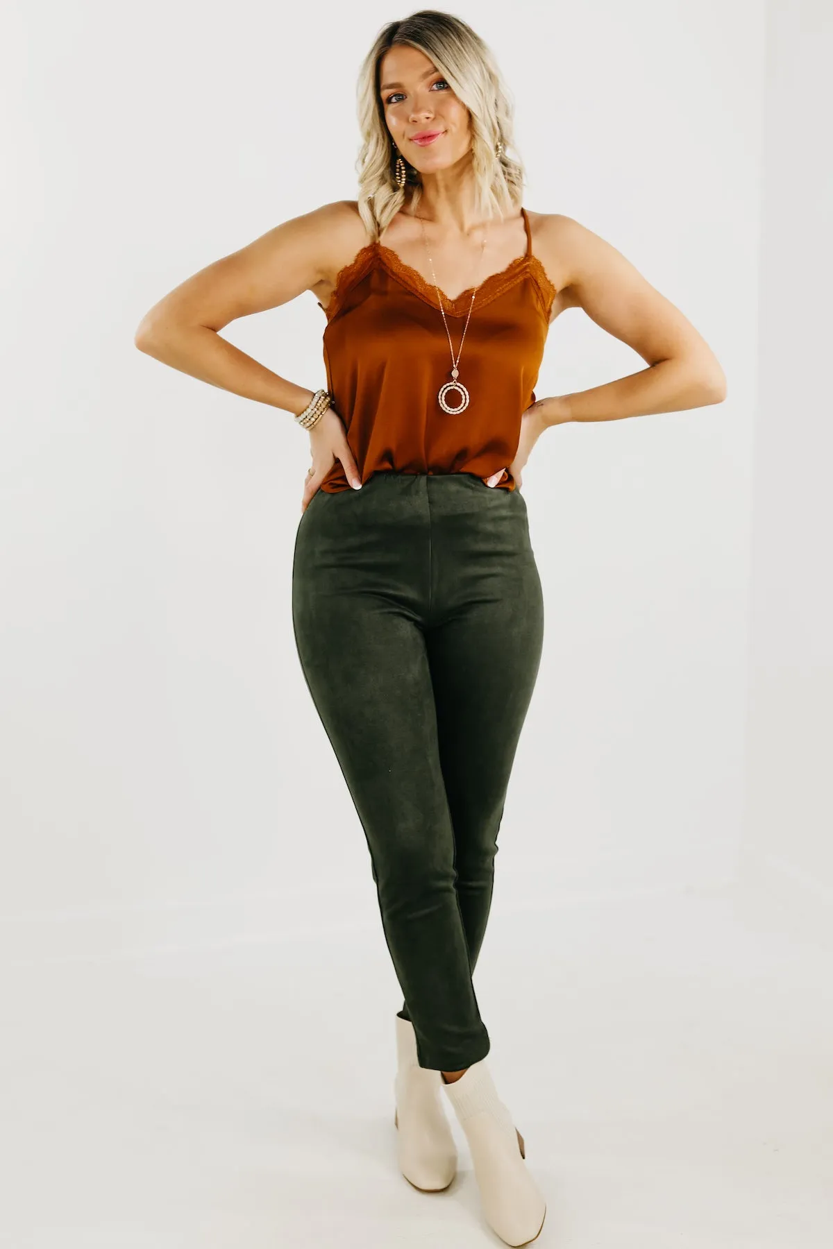 The Conner Lace Trim Camisole  - FINAL SALE