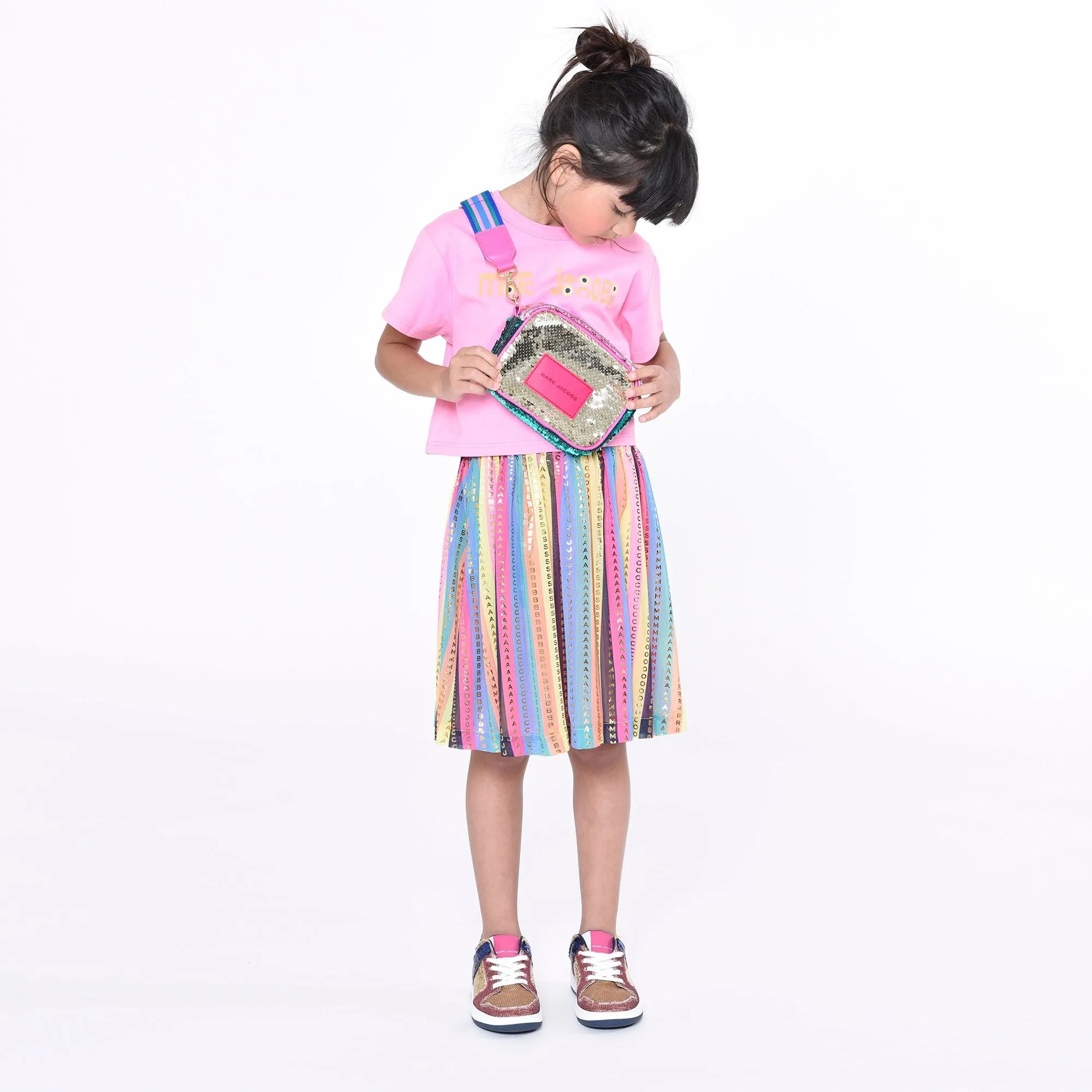 The Surf Lodge Pleated Skirt - Multi