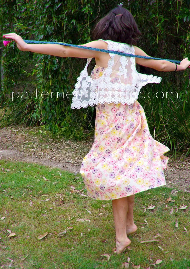 Tiered Maxi Skirt | Women's Sewing Pattern