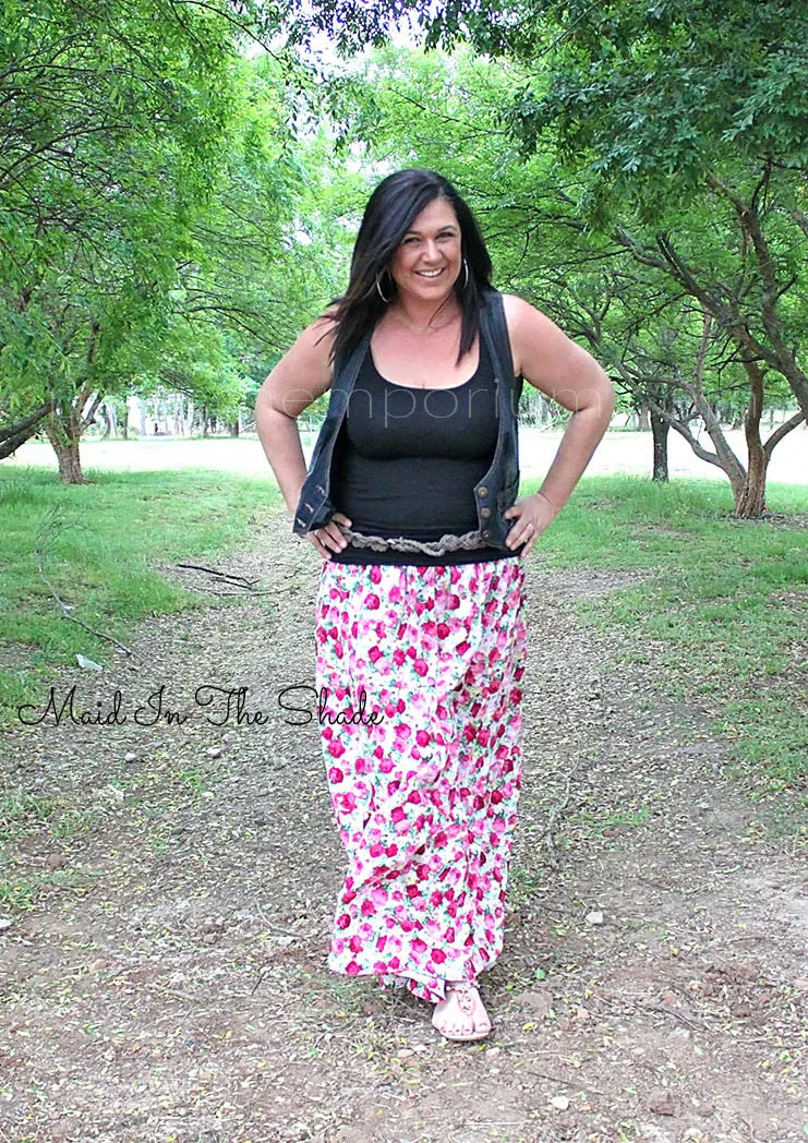 Tiered Maxi Skirt | Women's Sewing Pattern