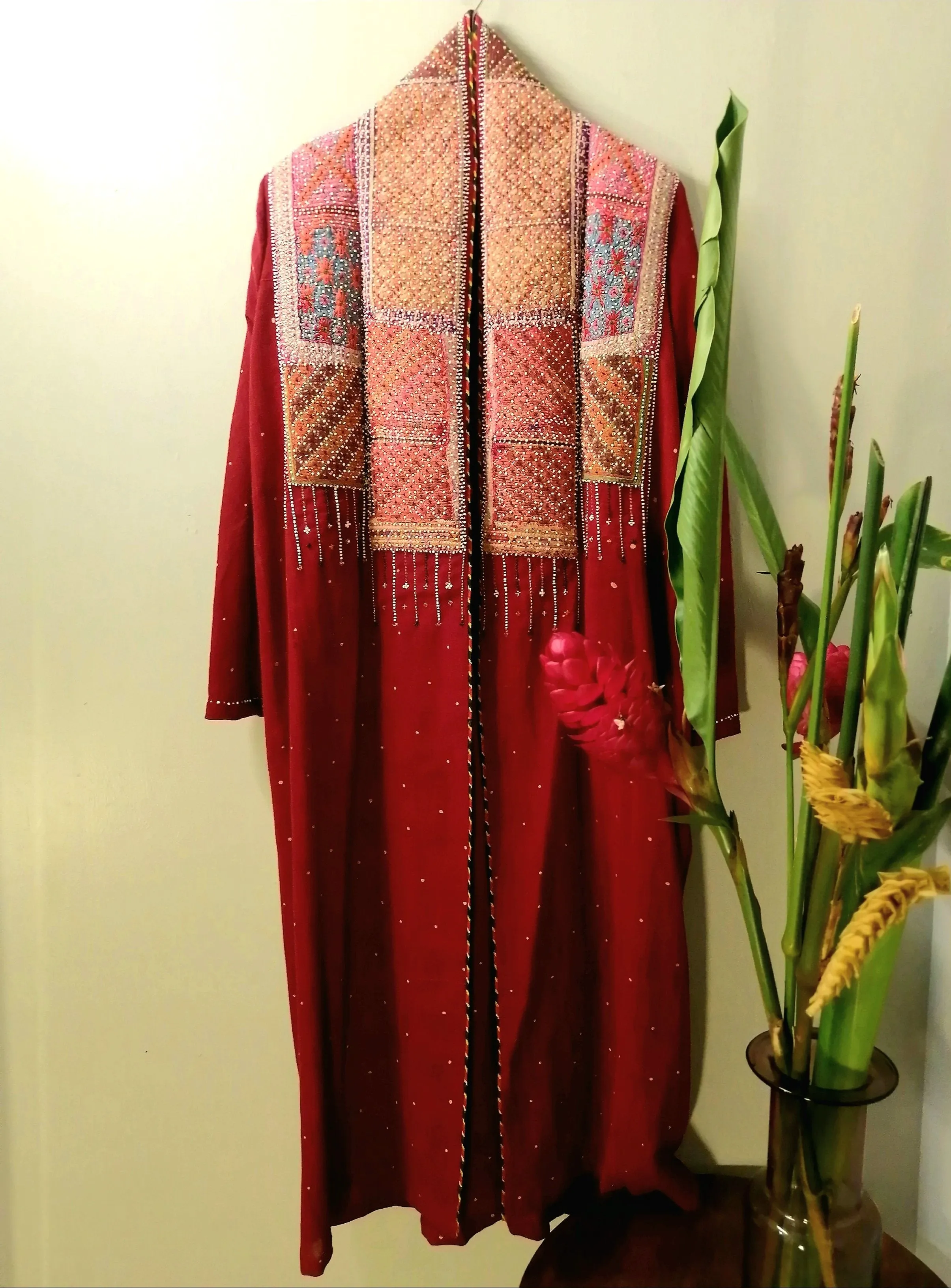 Tilla By Aratrik Dev Burman - kutchi-jacket-khadi-with-antique-embroidery
