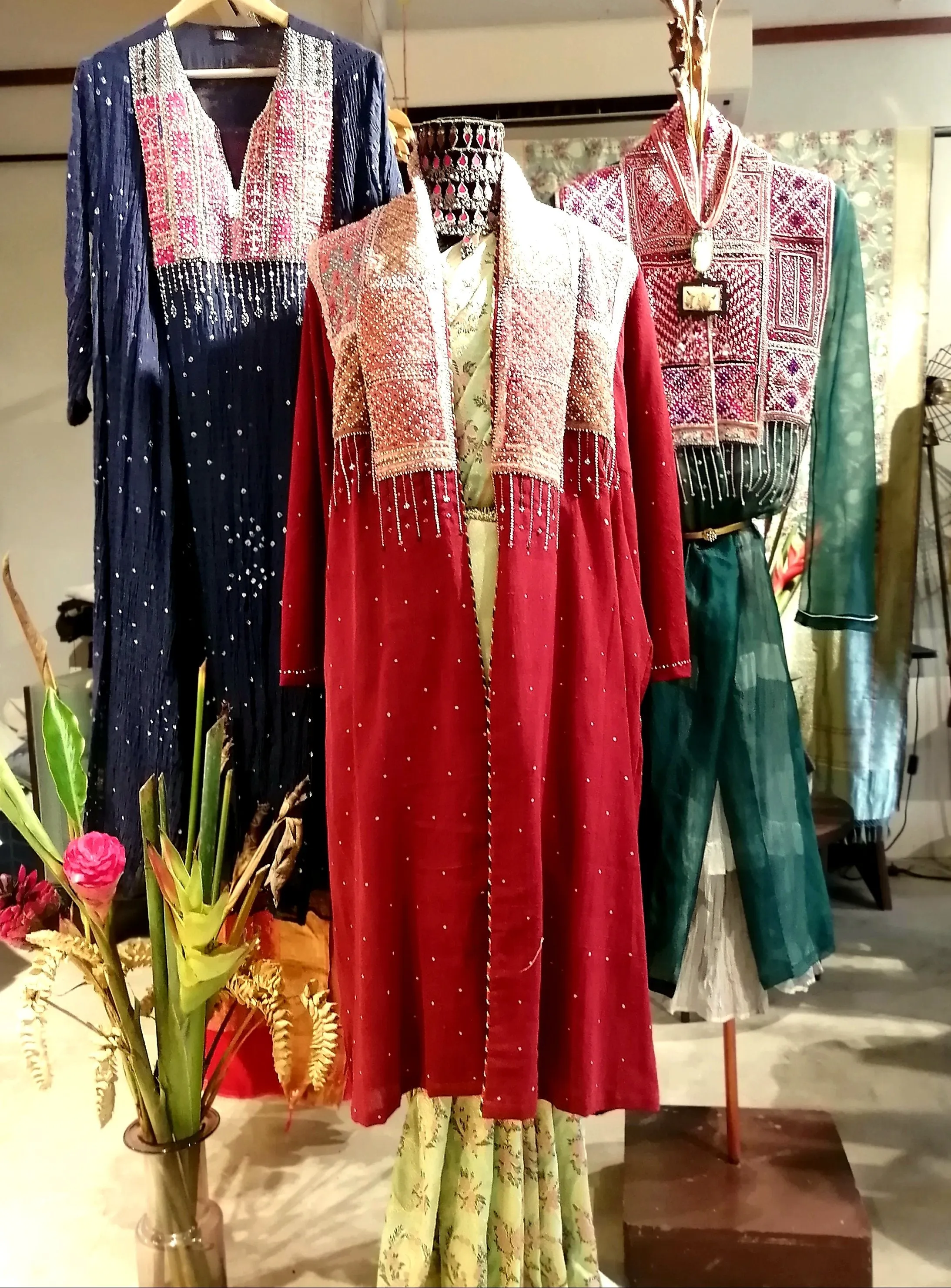 Tilla By Aratrik Dev Burman - kutchi-jacket-organza-with-antique-embroidery