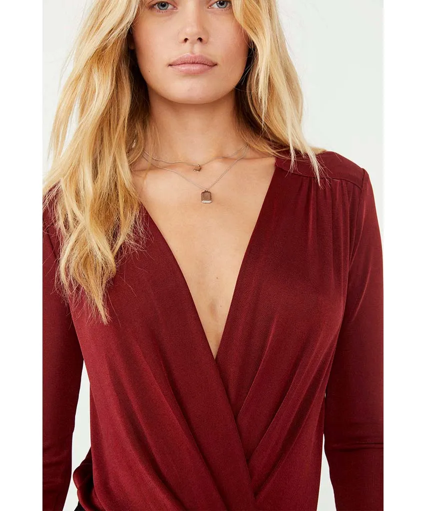 Turnt Bodysuit Very Berry