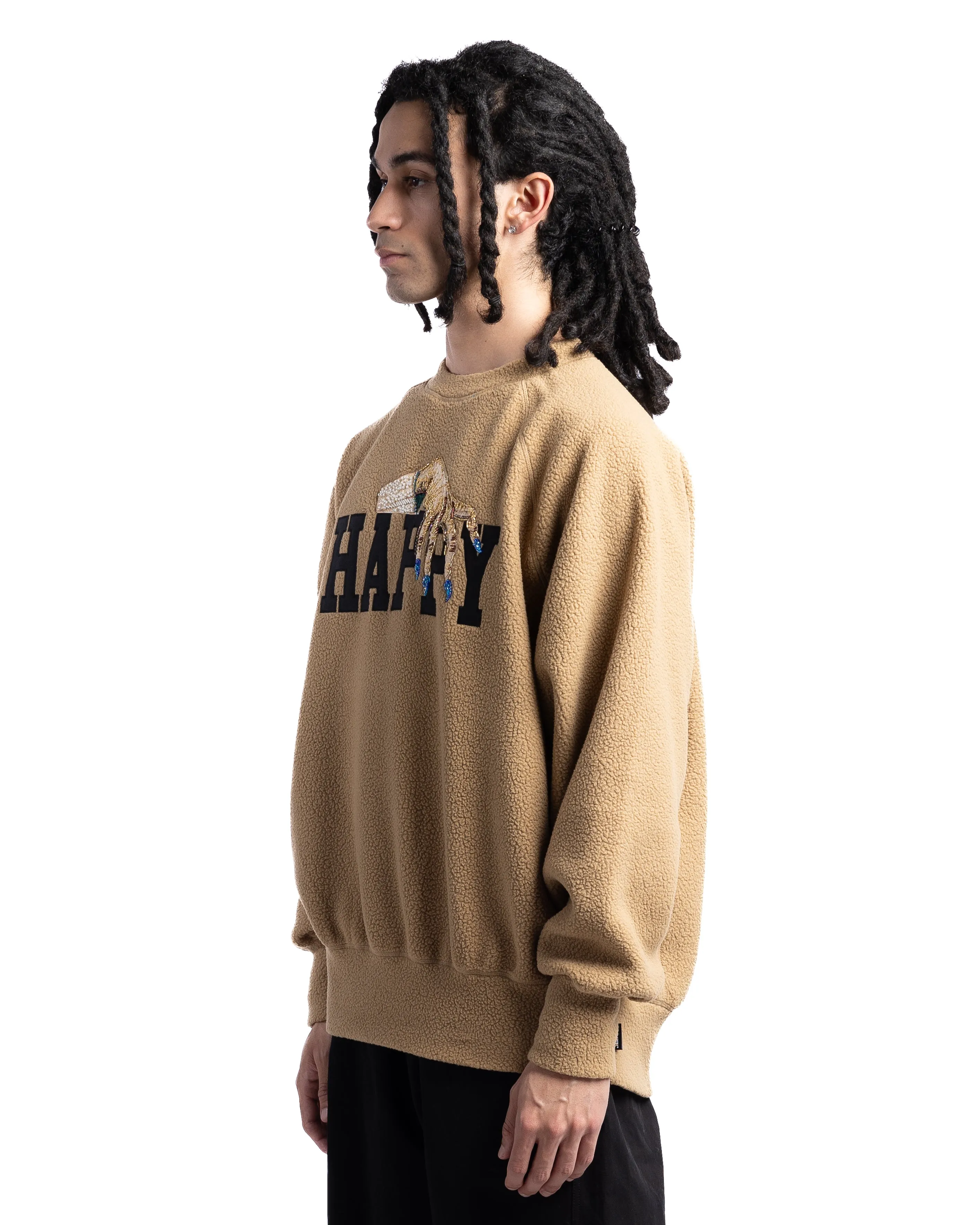 Undercover UC2C4808 Hand Happy Crewneck Beige