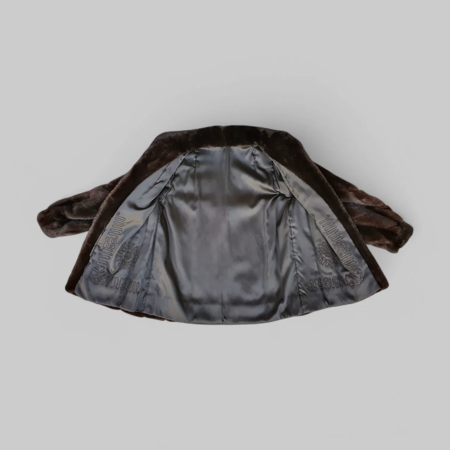Vintage Dark Mink Jacket -Medium/Large