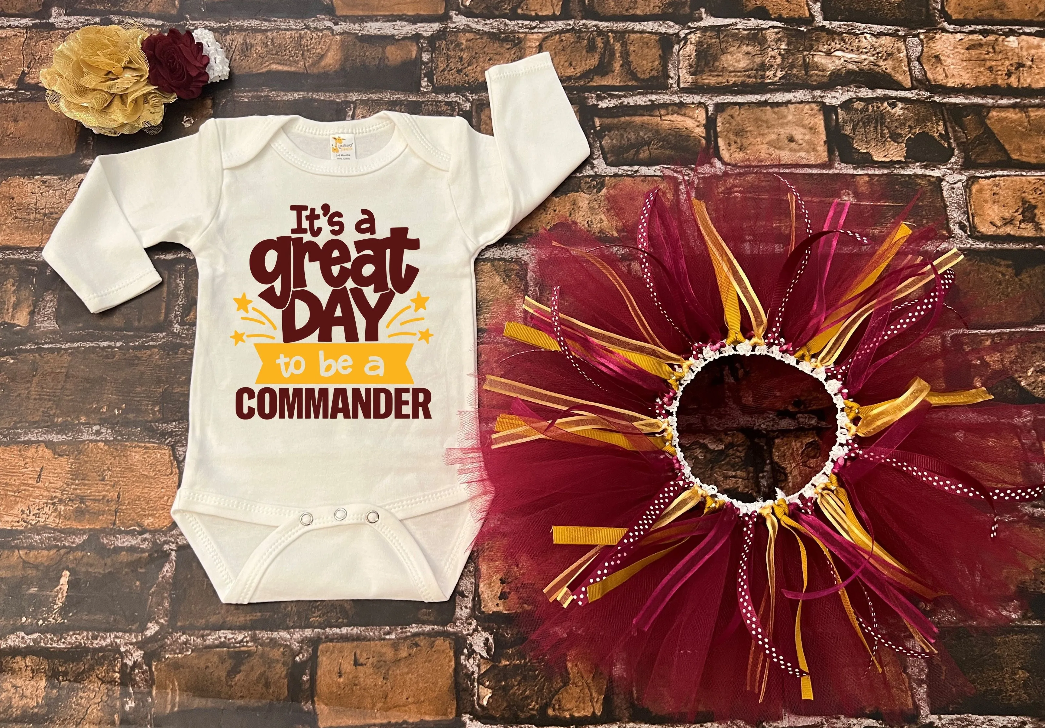 Washington Football Baby Outfit
