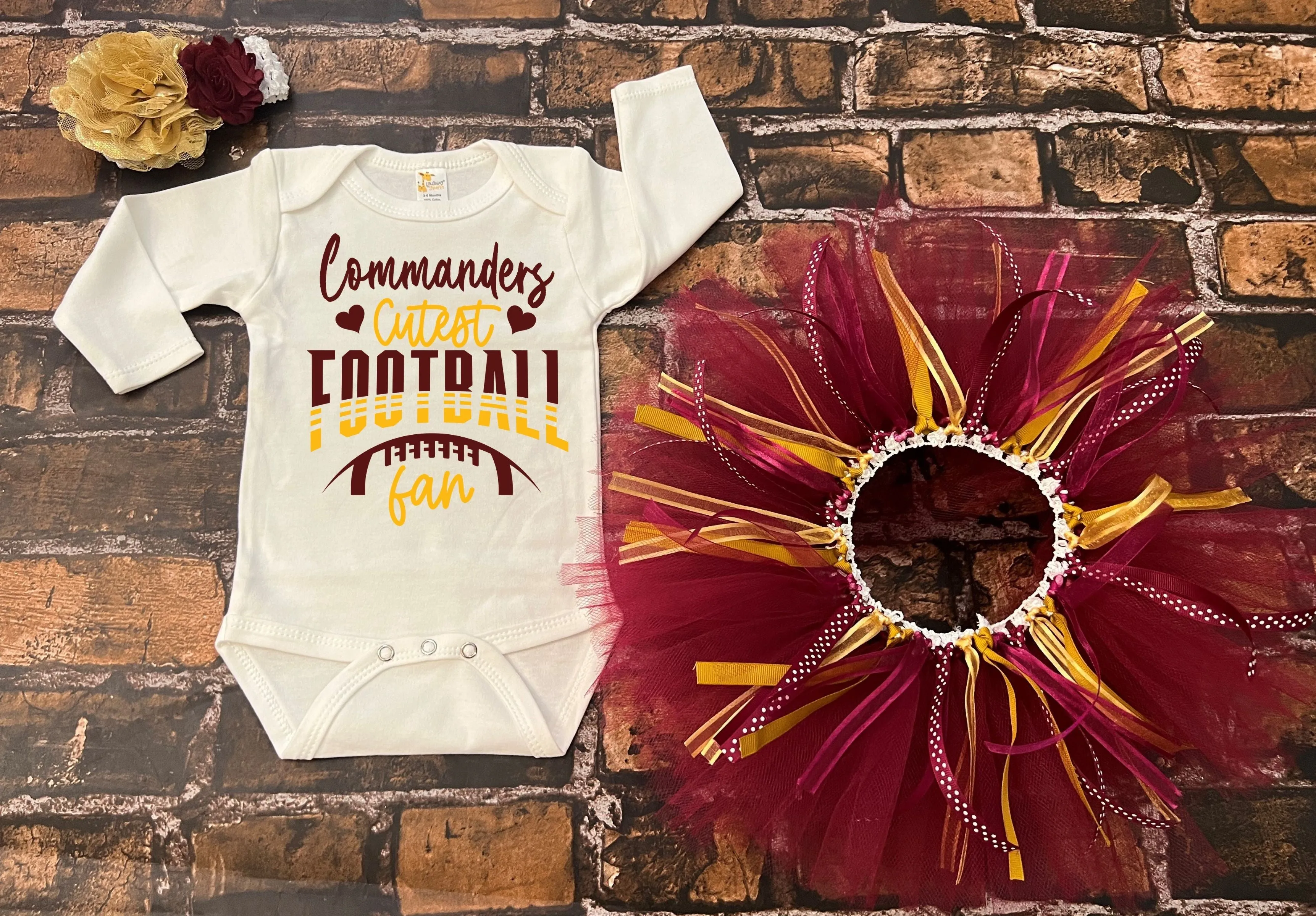 Washington Football Baby Outfit